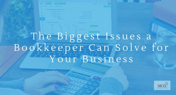 Issues Bookkeeper Can Solve For Your business